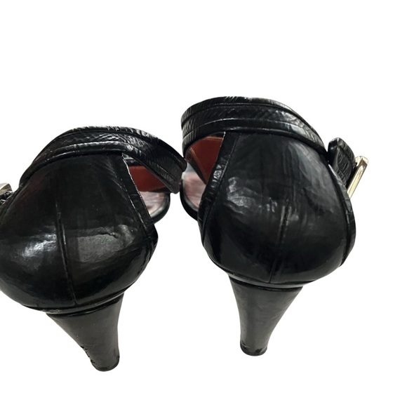 Marc by Marc jacobs Y2K leather t strap logo sandal 38 7.5‎ - Picture 5 of 5